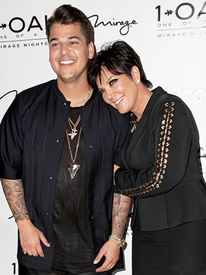 Rob Kardashian & Kris Jenner