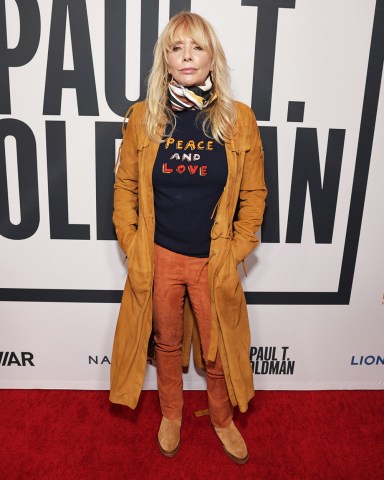 Rosanna Arquette attends the Paul T. Goldman Series World Premiere in Los Angeles on Dec 14, 2022.Paul T. Goldman Series World Premiere, Los Angeles, California, USA - 14 Dec 2022