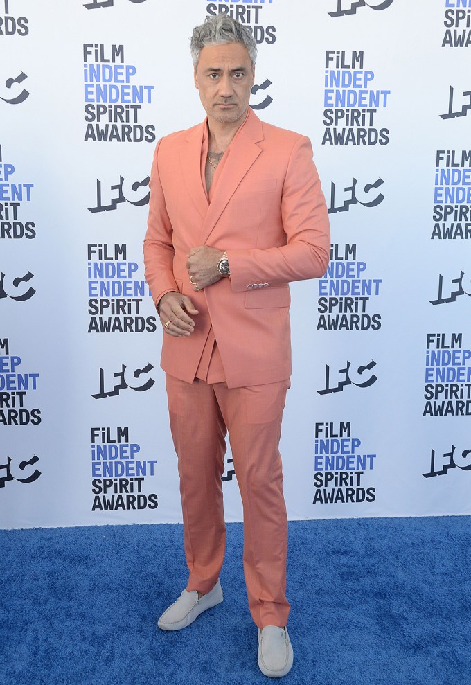 Taika Waititi Goes Monochrome At Independent Spirit Awards