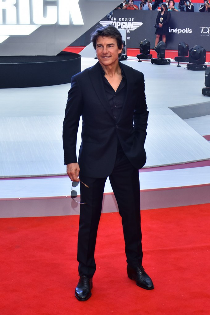 Tom Cruise At The Mexico Premiere Of ‘Top Gun: Maverick’