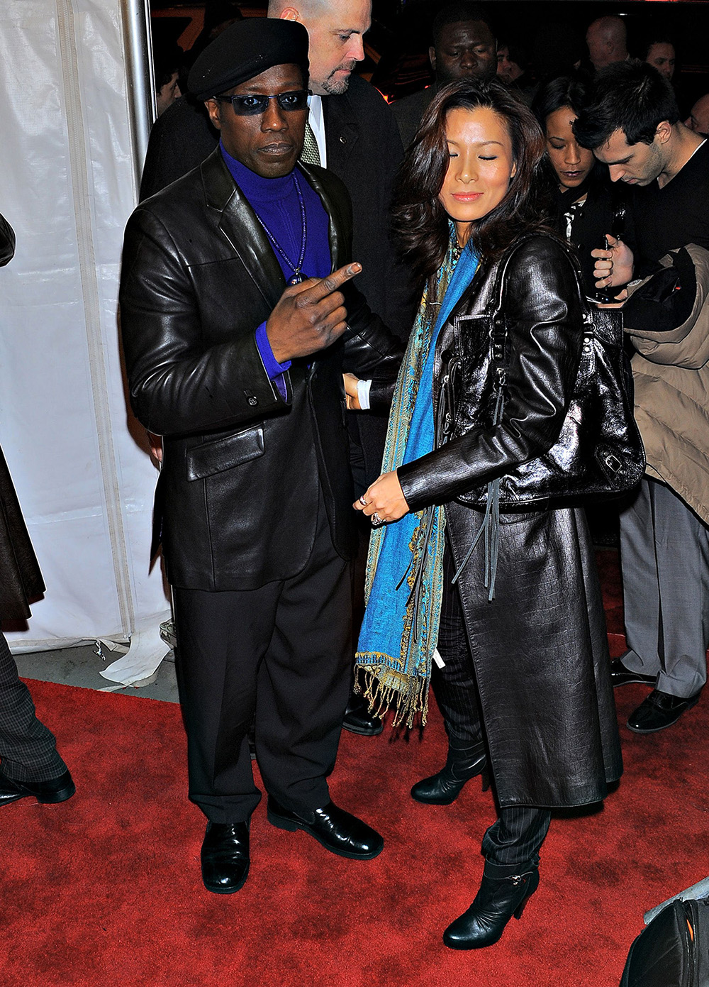 Wesley Snipes and wife Nakyung (Nikki) Park
'Brooklyn's Finest' film premiere, New York, America - 02 Mar 2010