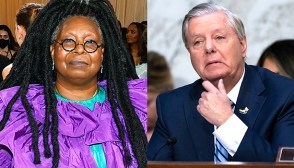 whoopi goldberg, lindsey graham