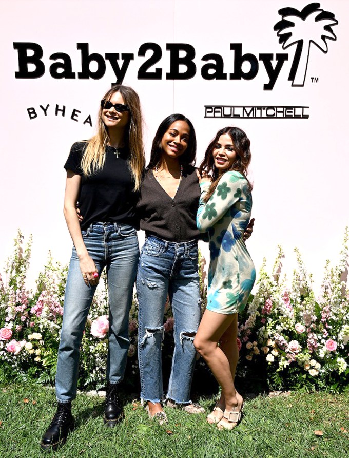 Jenna Dewan, Zoe Saldana and Behati Prinsloo