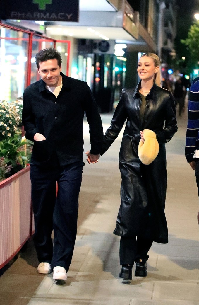 Brooklyn Beckham & Nicola Peltz In London