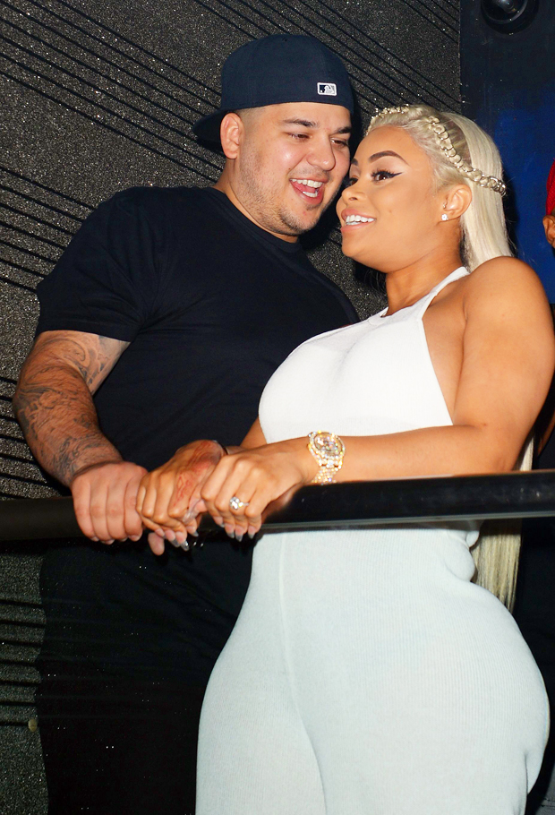 Rob Kardashian & Blac Chyna 