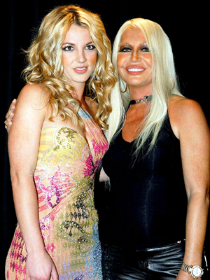 Britney Spears, Donatella Versace