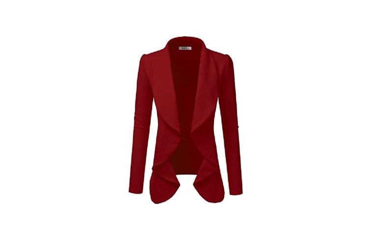 draped open blazer reviews