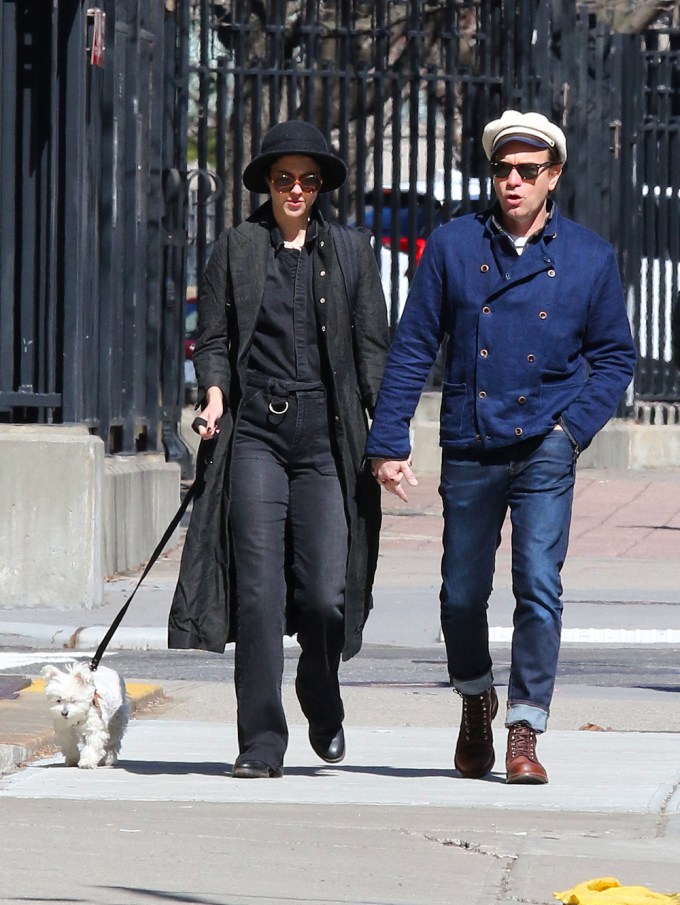 Ewan McGregor & Mary Elizabeth Winstead In Manhattan