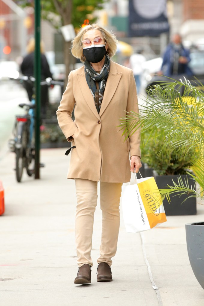 Jessica Lange Out In NYC