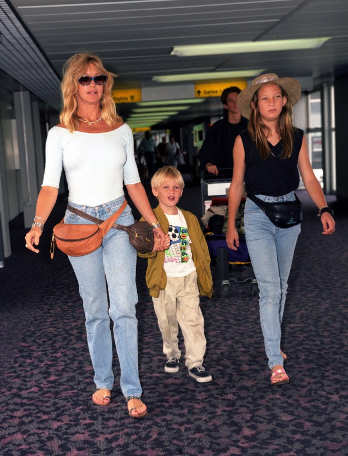 Kate Hudson & Mom In 1991