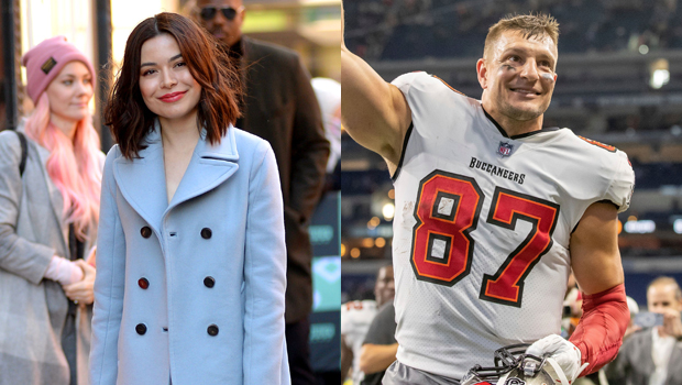 Miranda Cosgrove; Rob Gronkowski