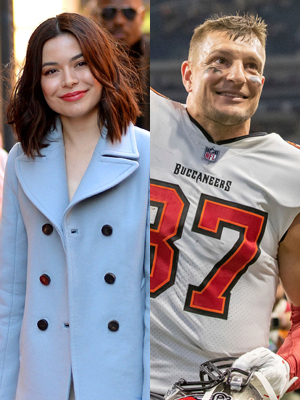 Miranda Cosgrove; Rob Gronkowski