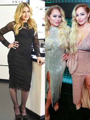 Madonna, Darcey Silva, Stacey Silva