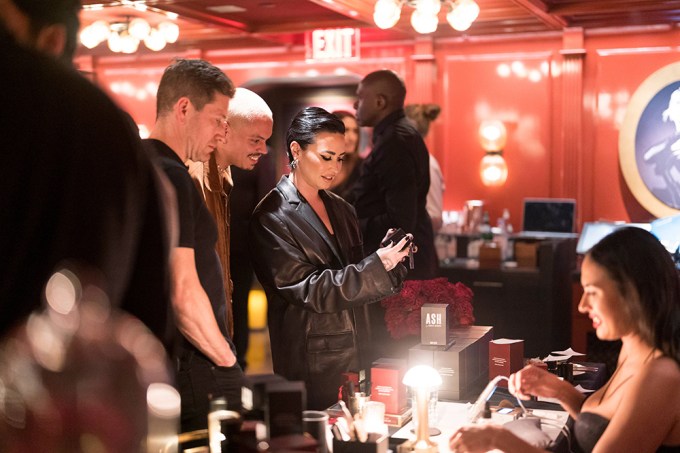 Demi Lovato, Evan Ross, Kathy Hilton and more celebrate Ashley Benson’s Fragrance Launch
