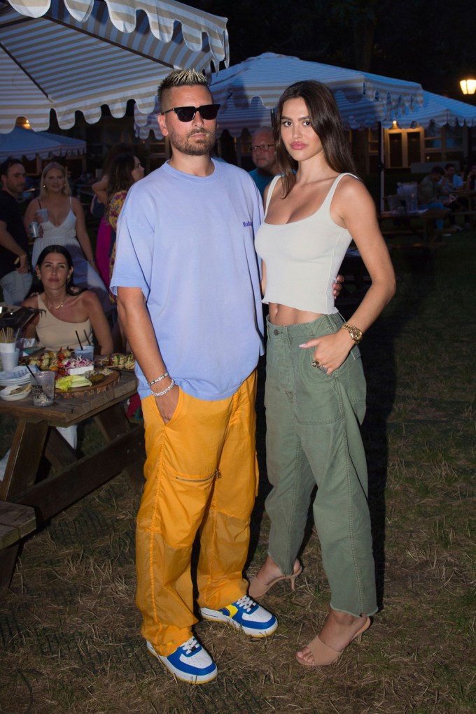 Scott Disick & Amelia Hamlin In 2021