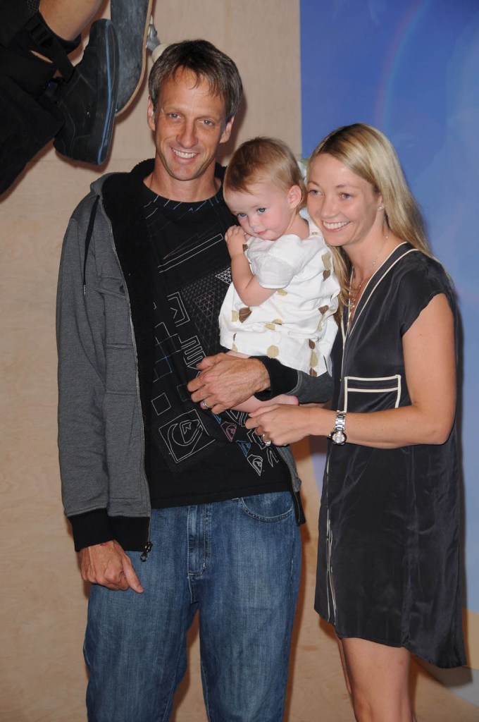 Tony Hawk & Baby Kadence in 2009