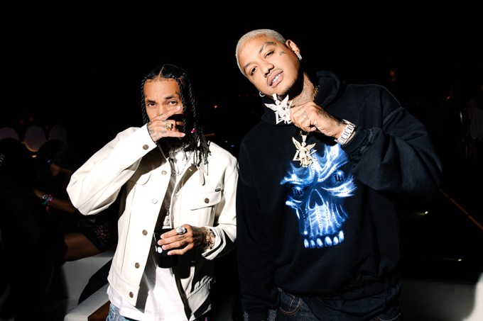 Tyga and A.E.