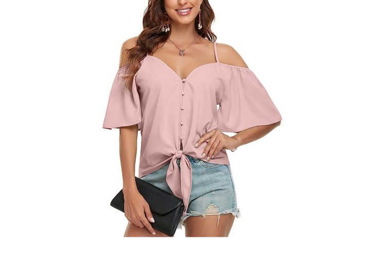 cold shoulder top review