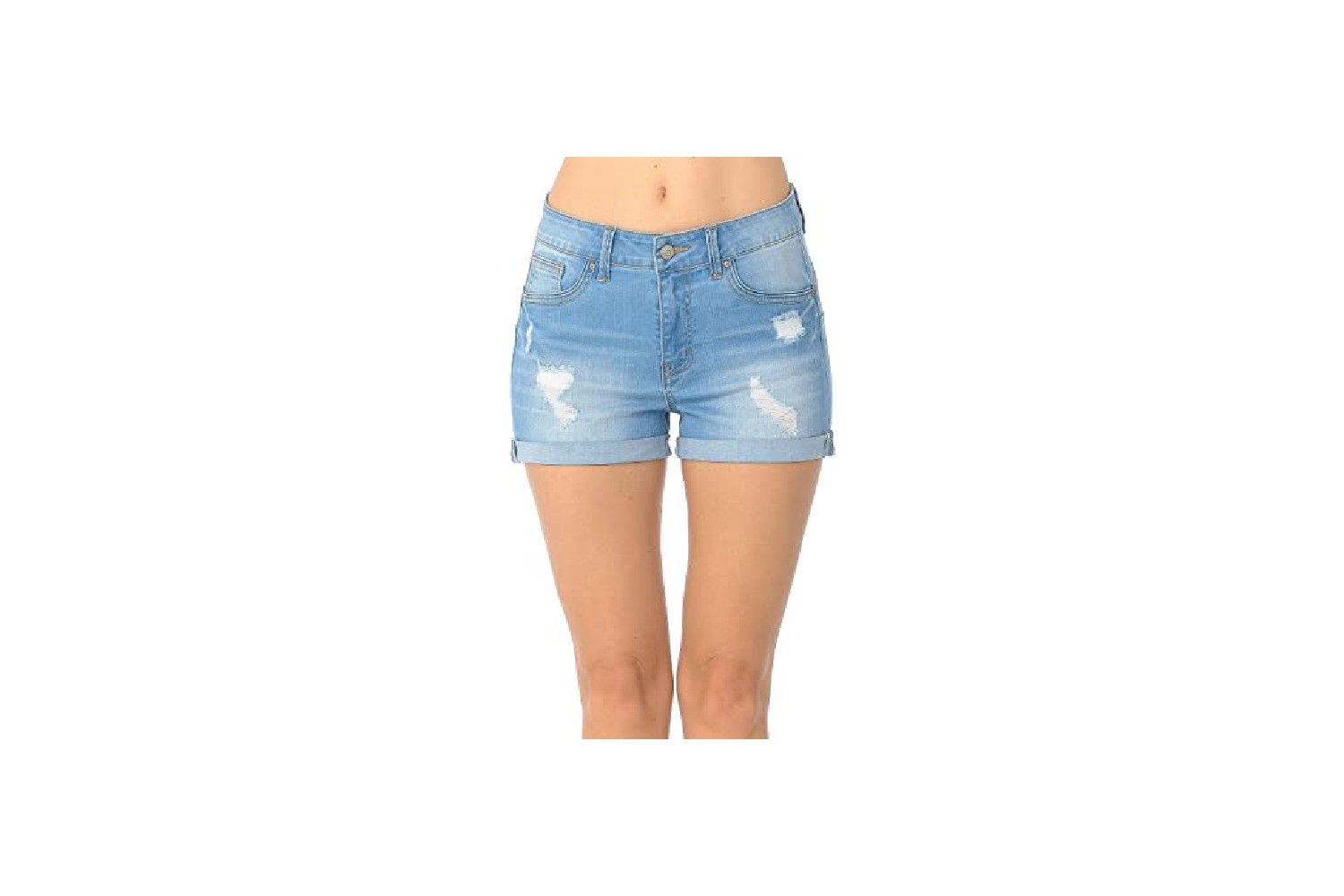 high waisted denim shorts reviews