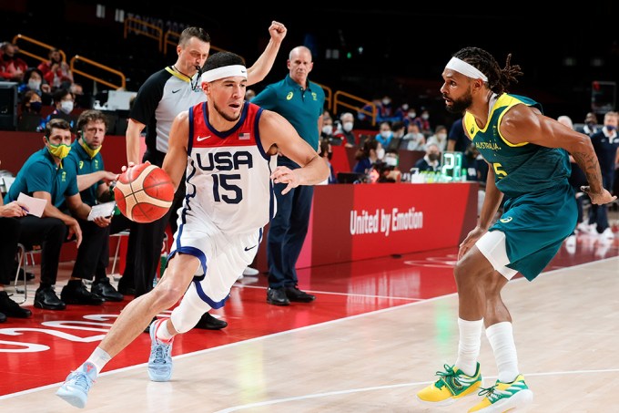 Devin Booker At The Olympics