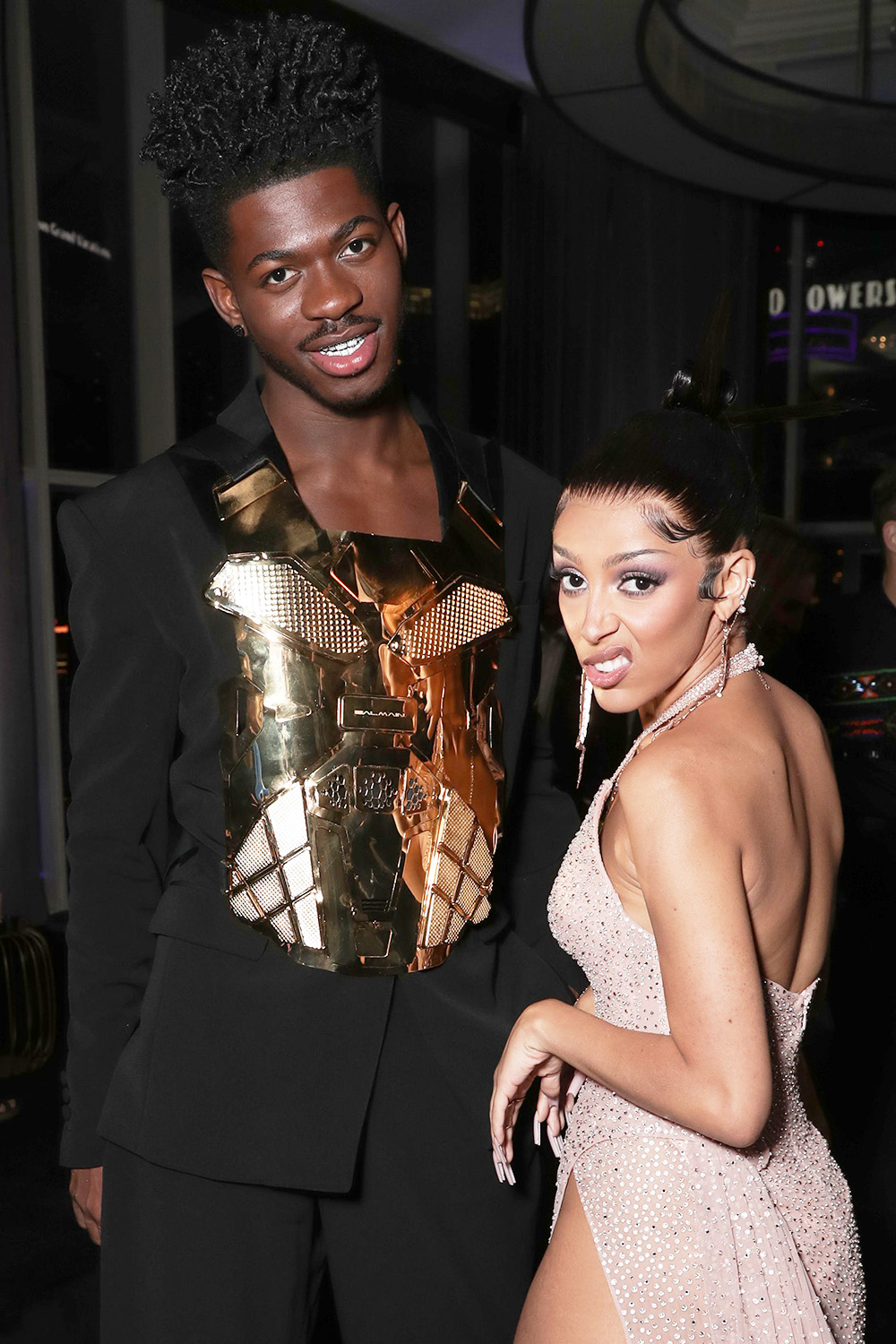 Lil Nas X and Doja Cat
Sony Music Entertainment 2022 Post-Grammy Reception, Waldorf Astoria, Las Vegas, USA - 03 Apr 2022