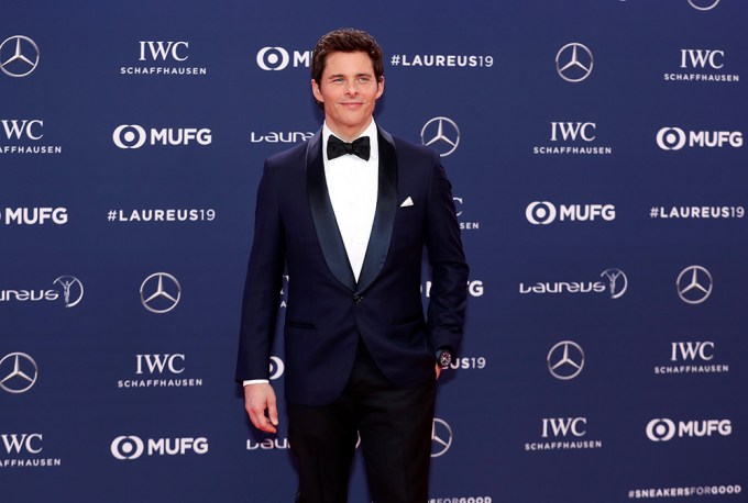 James Marsden at the 2019 Laureus World Sports Awards