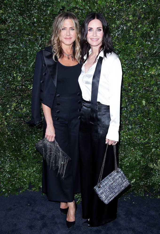 Jennifer & Courtney At A Chanel Dinner