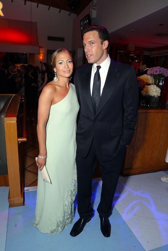 Jennifer Lopez & Ben Affleck At The 2003 Vanity Fair Oscar Party