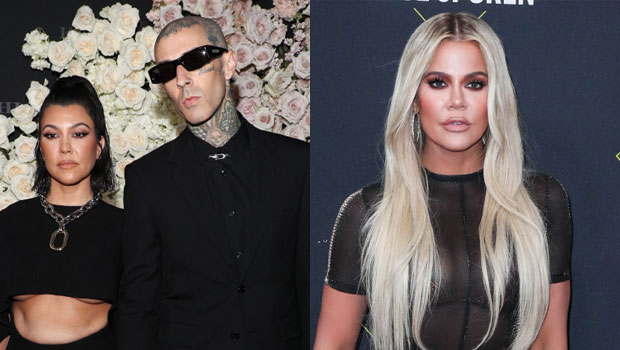 Kourtney Kardashian, Travis Barker, Khloe Kardashian