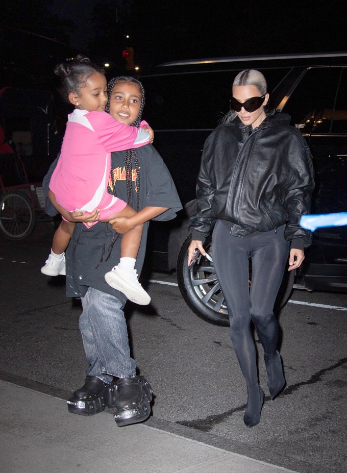 North Carries Sister, Chicago West, in NYC