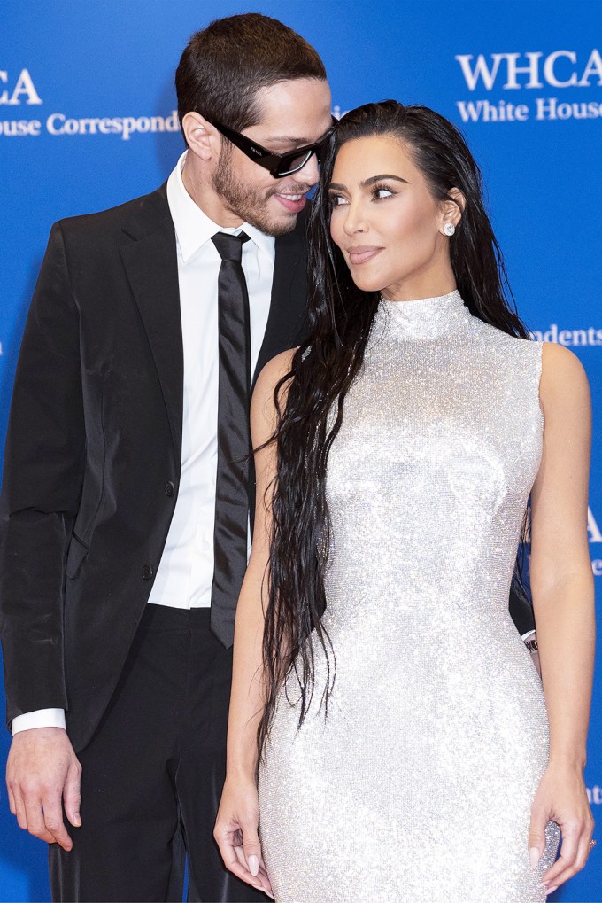 Kim Kardashian & Pete Davidson at the White House Correspondents’ Dinner