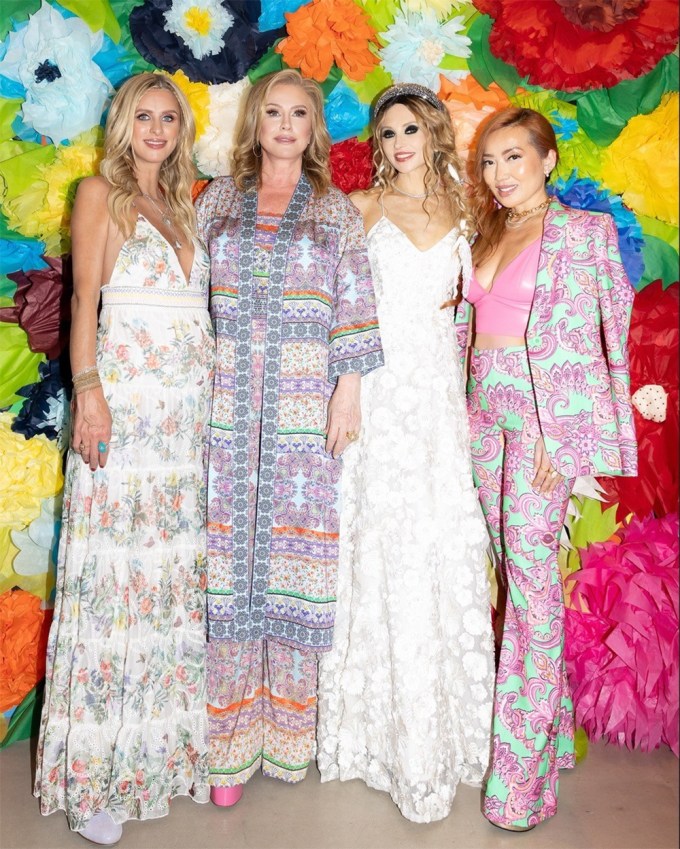 Nicky Hilton and Kathy Hilton