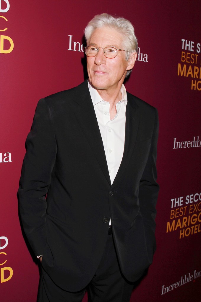 Richard Gere At The Premiere Of ‘The Second Best Exotic Marigold Hotel’