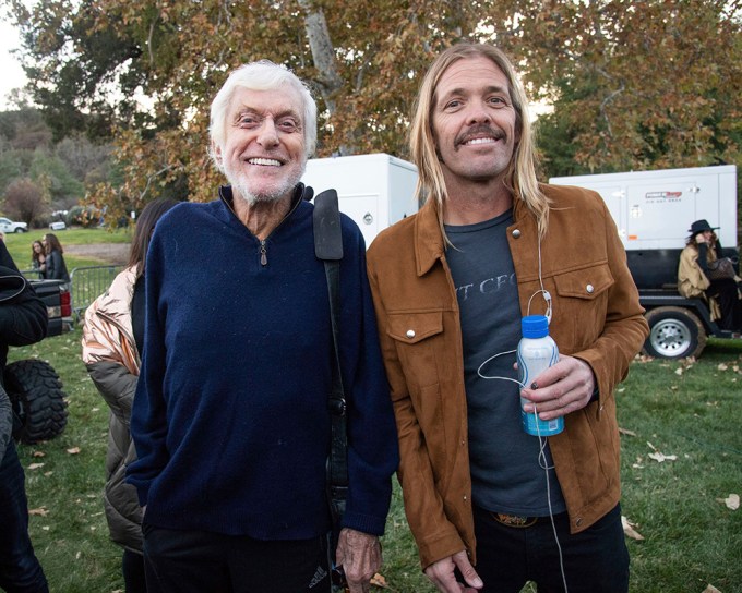 Taylor Hawkins & Dick Van Dyke Smile For The Camera At One Love Malibu Festival