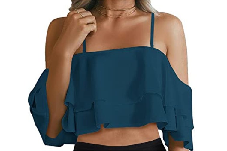 off the shoulder bikini top reviews