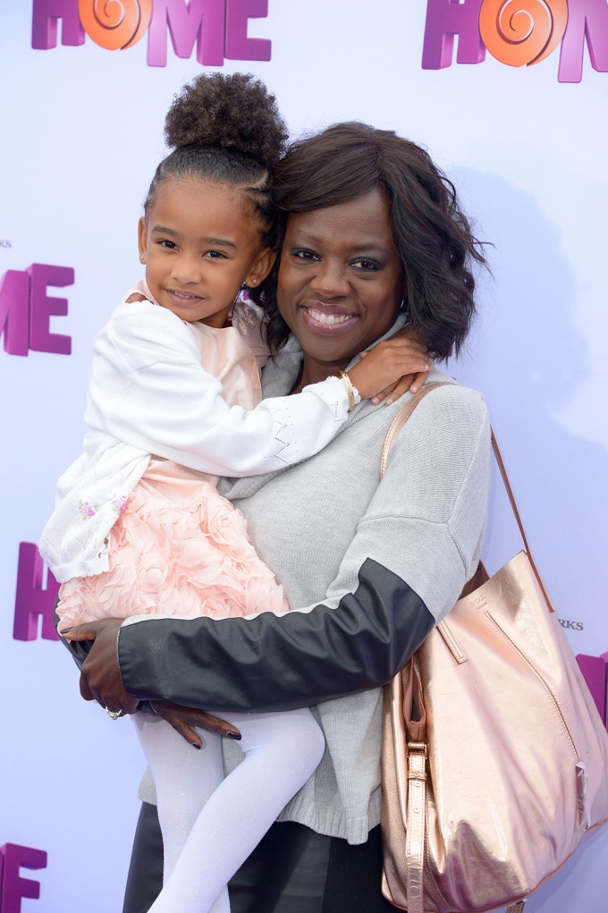 Viola Davis & Genesis Tennon at the ‘Home’ film premiere