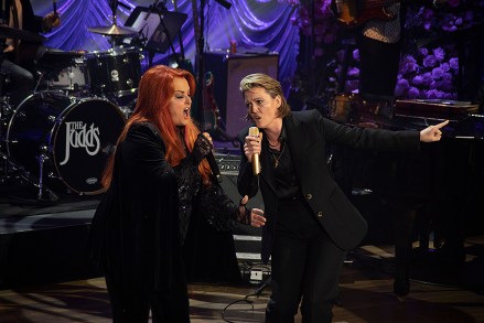 Wynonna Judd and Brandi Carlile perform
Naomi Judd A River of Time Celebration, Nashville, USA - 15 May 2022