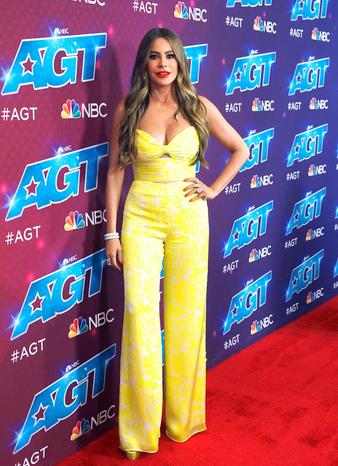 Sofia Vergara Pops In Yellow