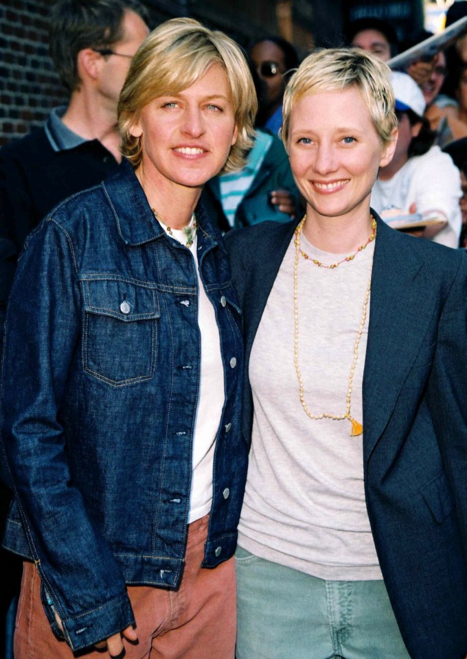 Anne Heche & Ellen DeGeneres, 2000