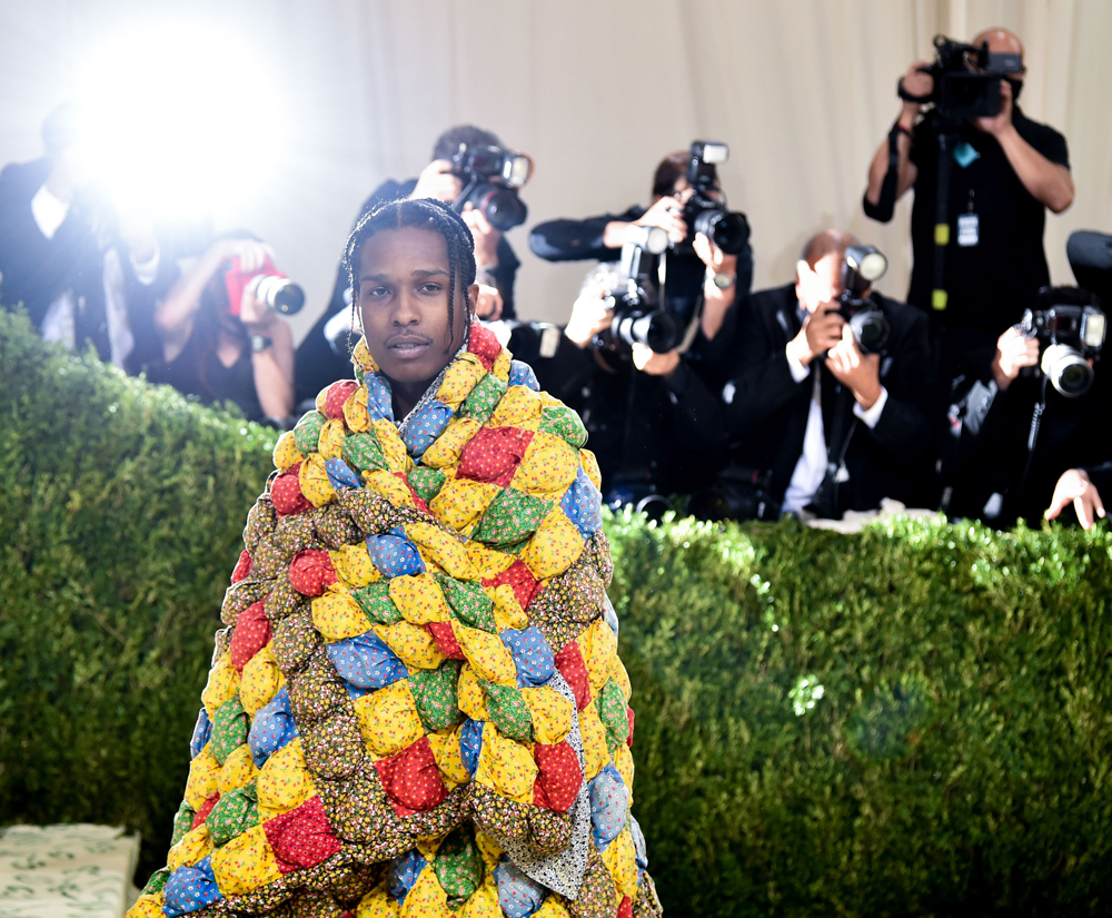 ASAP Rocky
Costume Institute Benefit celebrating the opening of In America: A Lexicon of Fashion, Arrivals, The Metropolitan Museum of Art, New York, USA - 13 Sep 2021