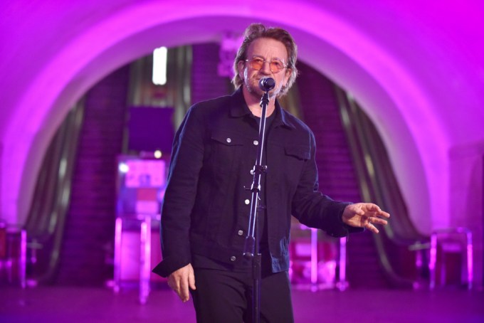 Bono Performs In Ukraine In 2022