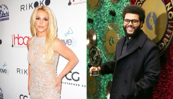 britney spears, the weeknd