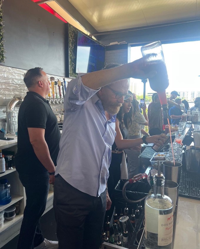 Bryan Cranston At American Social Tampa