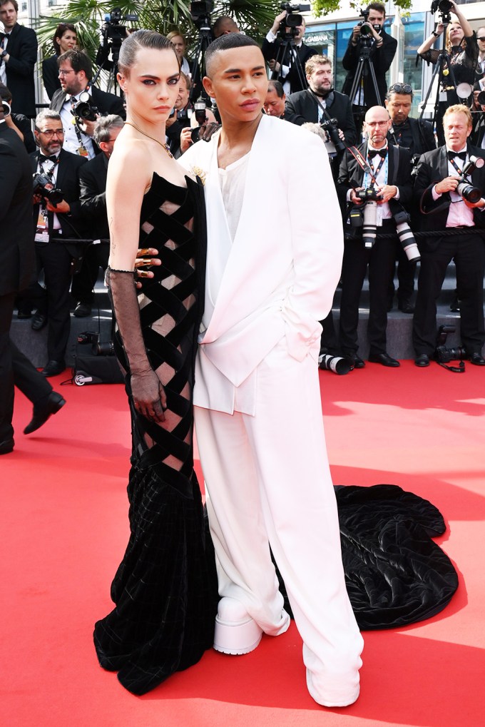 Cara Delevingne & Olivier Rousteing At The Premiere Of ‘The Innocent’