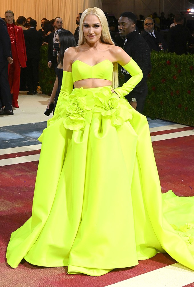 Gwen Stefani At The 2022 Met Gala