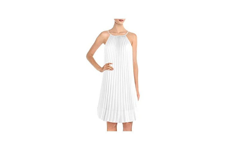 pleated dress reviews