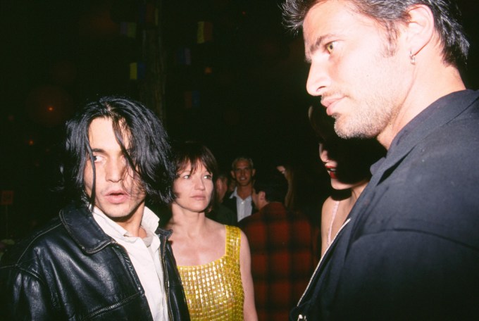 Ellen Barkin & Johnny Depp