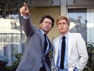 Martin Sheen, Emilio Estevez. December 1982Various - 1980s