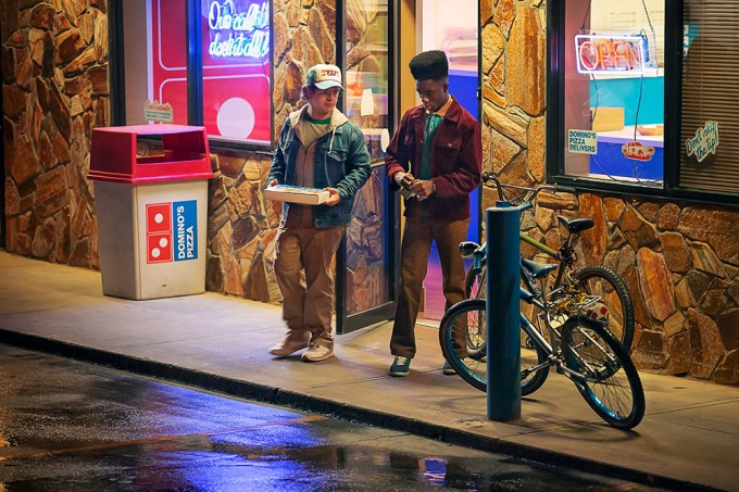 Gaten Matarazzo and Caleb Mclaughlin