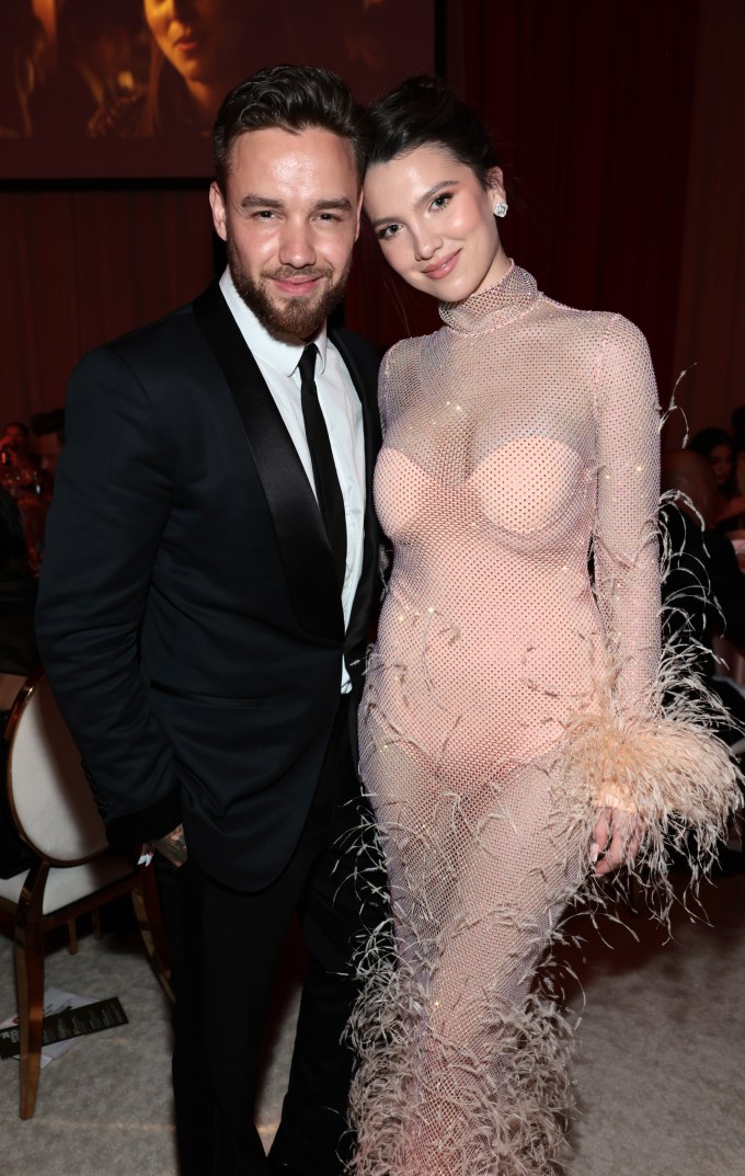 Liam Payne and Maya Henry at the Elton John AIDS Foundation’s 30th Annual Academy Awards Viewing Party